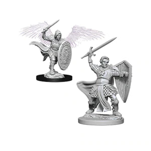 D&D Unpainted Minis: Aasimar Paladin (Male) - Wave 05