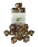 Dice Set (15) - Diffusion Lava Field - arch'd4