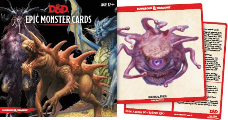 D&D - Monster Cards: Epic Monsters