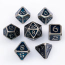 Metal RPG Dice Set (7) - Drakona Gemtooth - Batholain