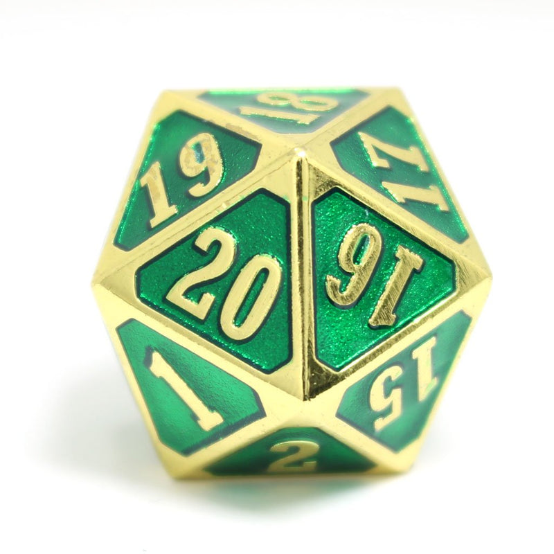 Picture of the Dice: MTG Roll Down Counter - Shiny Gold Emerald