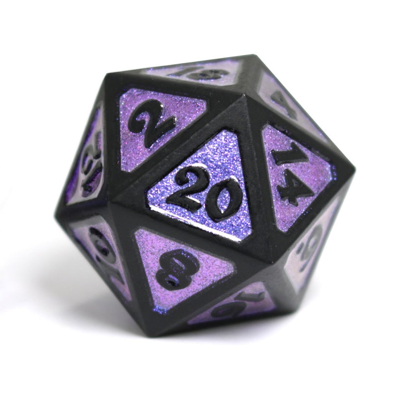 Picture of the Dice: Dire d20 - Dreamscape Nightshade