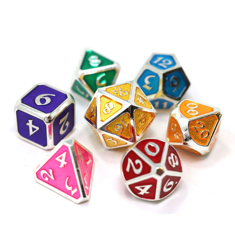 Picture of the Dice: Mythica Platinum Rainbow