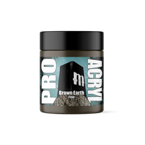 Pro Acryl Basing Textures - Brown Earth - FINE 120ml