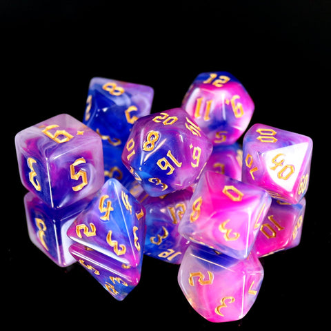 RPG Dice Set (7) - Rose Gold