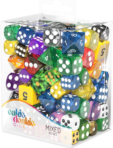 Oakie Doakie Dice Mixed Set of 100 Dice
