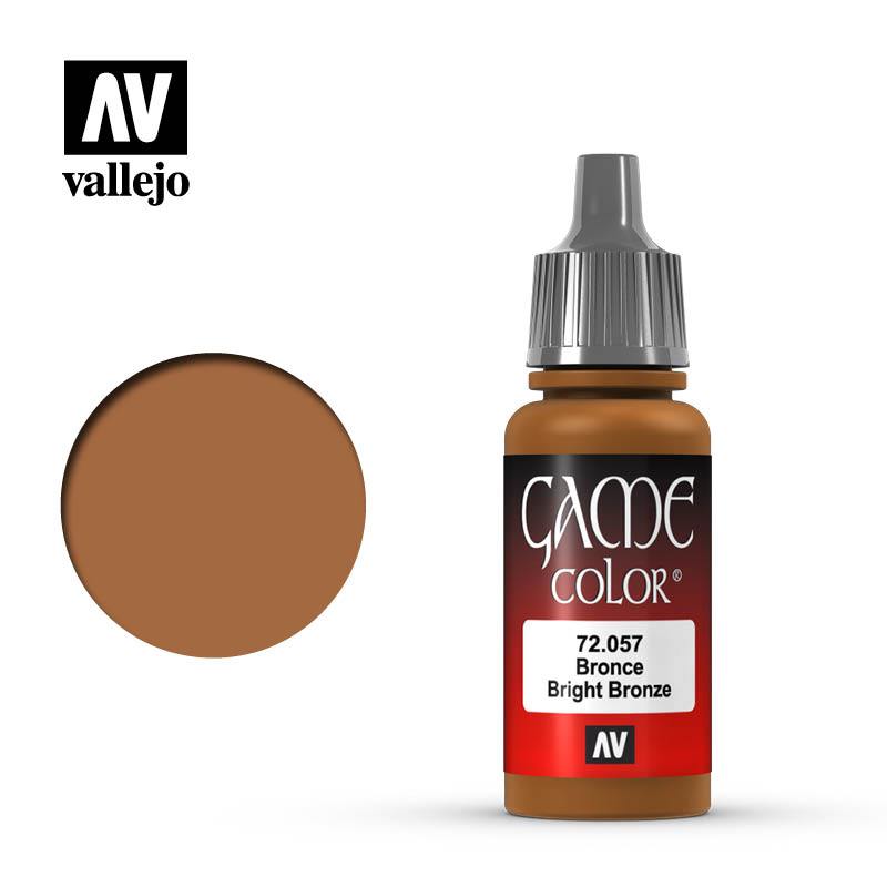 Picture of Vallejo Game Color - Bright Bronze - VAL72057 - 17ml