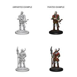 Picture of the Miniature: Town Guards - Wizkids Unpainted Deep Cuts