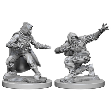 Picture of the Miniature: Human Rogue (Male) - Wizkids Unpainted Deep Cuts
