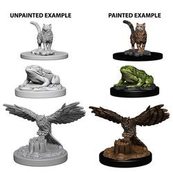 Picture of the Miniature: Familiars (3) - Wizkids Unpainted Deep Cuts