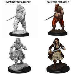 Picture of the Miniature: Pirates - Wizkids Unpainted Deep Cuts