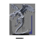 Picture of the Miniature: Dragon, Gargantuan White Dragon - Wizkids Unpainted Deep Cuts