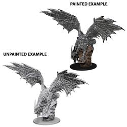 Picture of the Miniature: Dragon, Silver Dragon - Wizkids Unpainted Deep Cuts