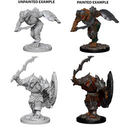 Picture of the Miniature: Dragonborn Fighter (Male) - Wizkids Unpainted Deep Cuts