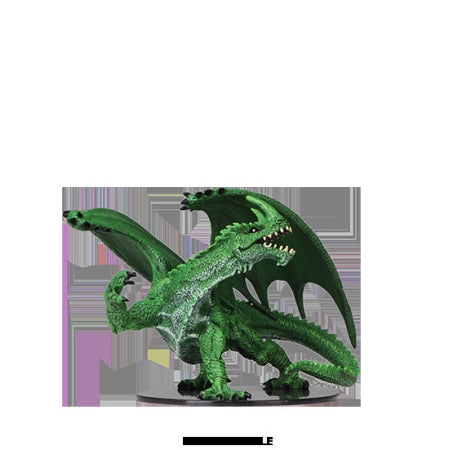 Picture of the Miniature: Dragon, Gargantuan Green Dragon - Wizkids Unpainted Deep Cuts