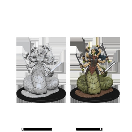 Picture of the Miniature: Marilith - Wizkids Unpainted Deep Cuts