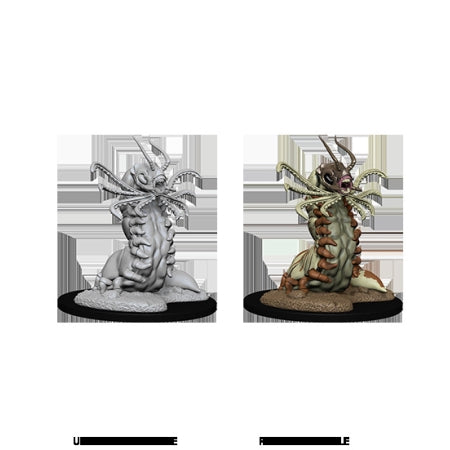 Picture of the Miniature: Carrion Crawler - Wizkids Unpainted Deep Cuts