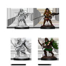 Picture of the Miniature: Half-Elf Ranger (Female) - Wizkids Unpainted Deep Cuts