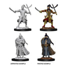 Picture of the Miniature: Half-Elf Paladin (Male) - Wizkids Unpainted Deep Cuts