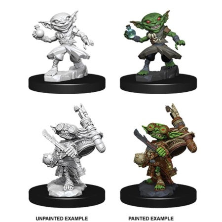 Picture of the Miniature: Goblin Alchemist (Male) - Wizkids Unpainted Deep Cuts
