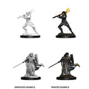 Picture of the Miniature: Human Paladin (Female) - Wizkids Unpainted Deep Cuts