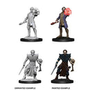 Picture of the Miniature: Human Warlock (Male) - Wizkids Unpainted Deep Cuts