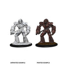 Picture of the Miniature: Golem, Iron Golem - Wizkids Unpainted Deep Cuts