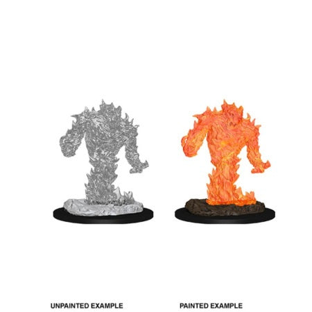 Picture of the Miniature: Elemental, Fire Elemental - Wizkids Unpainted Deep Cuts