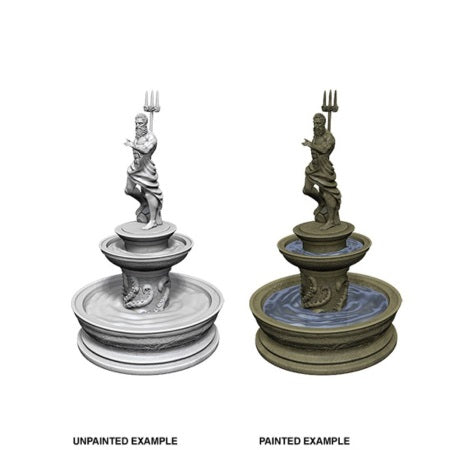 Picture of the Miniature: Fountain - Wizkids Unpainted Deep Cuts