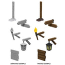 Picture of the Miniature: Signs And Lights - Wizkids Unpainted Deep Cuts