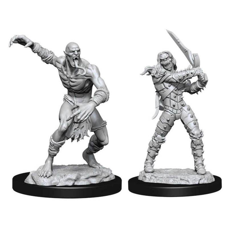 Picture of the Miniature: Wight & Ghast - Wizkids Unpainted Deep Cuts