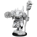 Picture of the Miniature: Slaad, Green Slaad - Wizkids Unpainted Deep Cuts