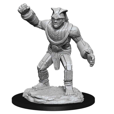 Picture of the Miniature: Golem, Stone Golem - Wizkids Unpainted Deep Cuts
