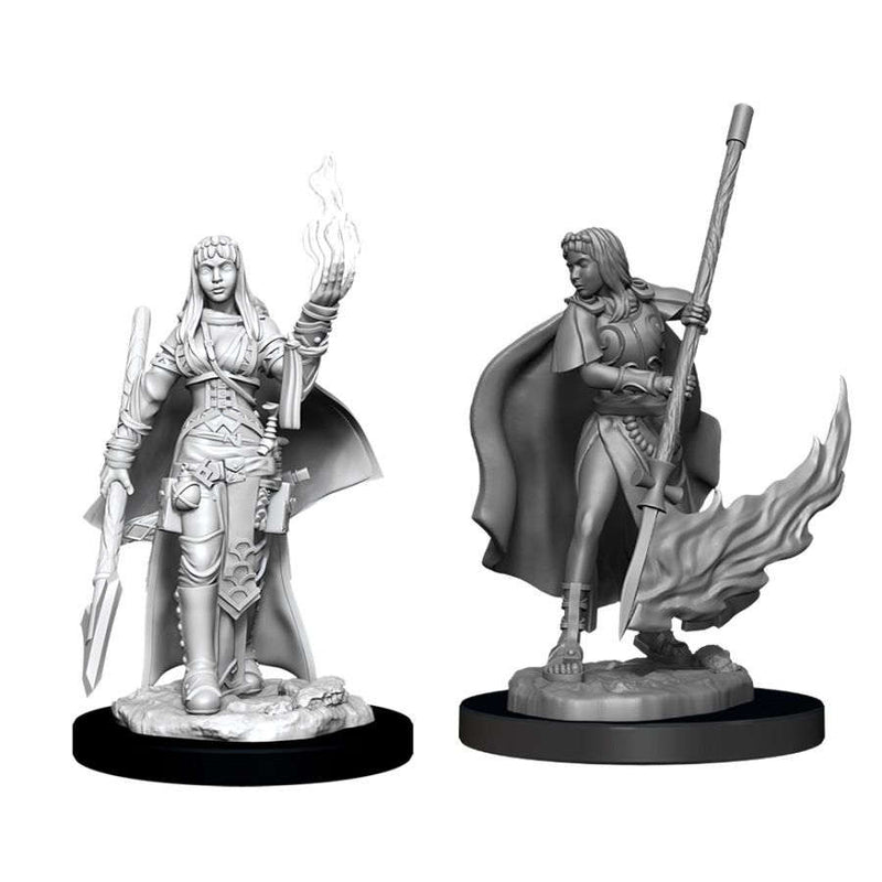 Picture of the Miniature: Human Oracle (Female) - Wizkids Unpainted Deep Cuts