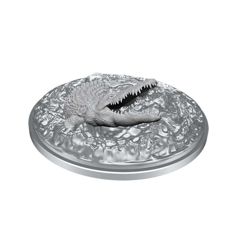 Picture of the Miniature: Crocodile - Wizkids Unpainted Deep Cuts