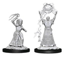 Drow Mage and Drow Priestess