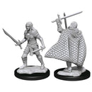 D&D Unpainted Minis: Elf Fighter (Male)