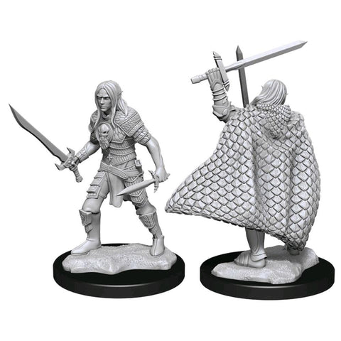 D&D Unpainted Minis: Elf Fighter (Male)