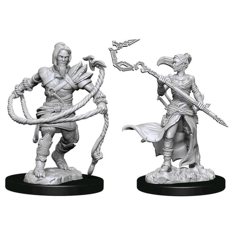 MTG Unpainted Minis: Stoneforge Mystic and Kor Hookmaster - Wave 01