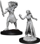 D&D Unpainted Minis: Vampire Lacerator and Vampire Hexmage MTG - Wave 01