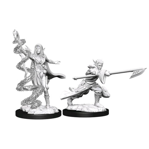 MTG Unpainted Minis: Joraga Warcaller and Joraga Treespeaker - Wave 01