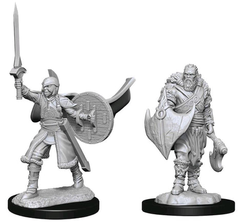 D&D Unpainted Minis: Human Berserkers MTG - Wave 02