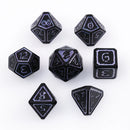 Metal RPG Dice Set (7) - Mages Guild Necromancy