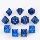 Metal RPG Dice Set (11) - Mages Guild Illusion