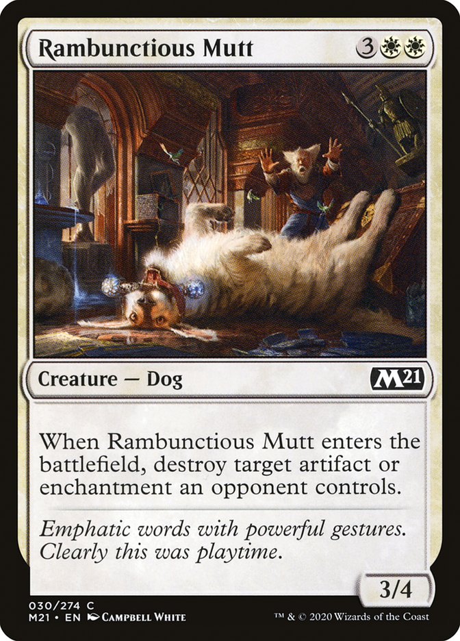 Rambunctious Mutt [Core Set 2021]