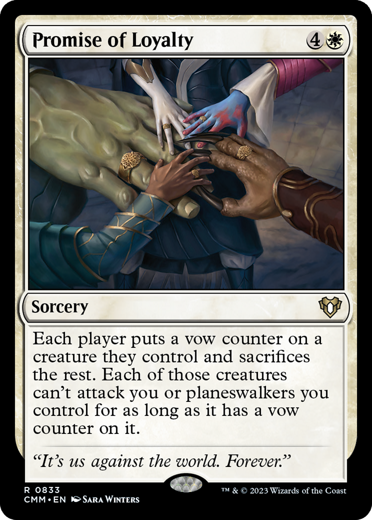 Promise of Loyalty [Commander Masters]