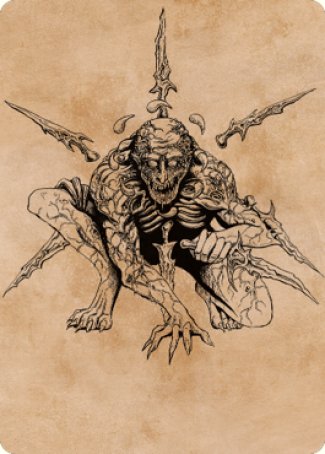 Bhaal, Lord of Murder Art Card [Commander Legends: Battle for Baldur's Gate Art Series]