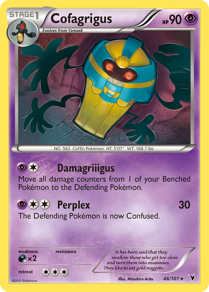 Cofagrigus (46/101) [Black & White: Noble Victories]