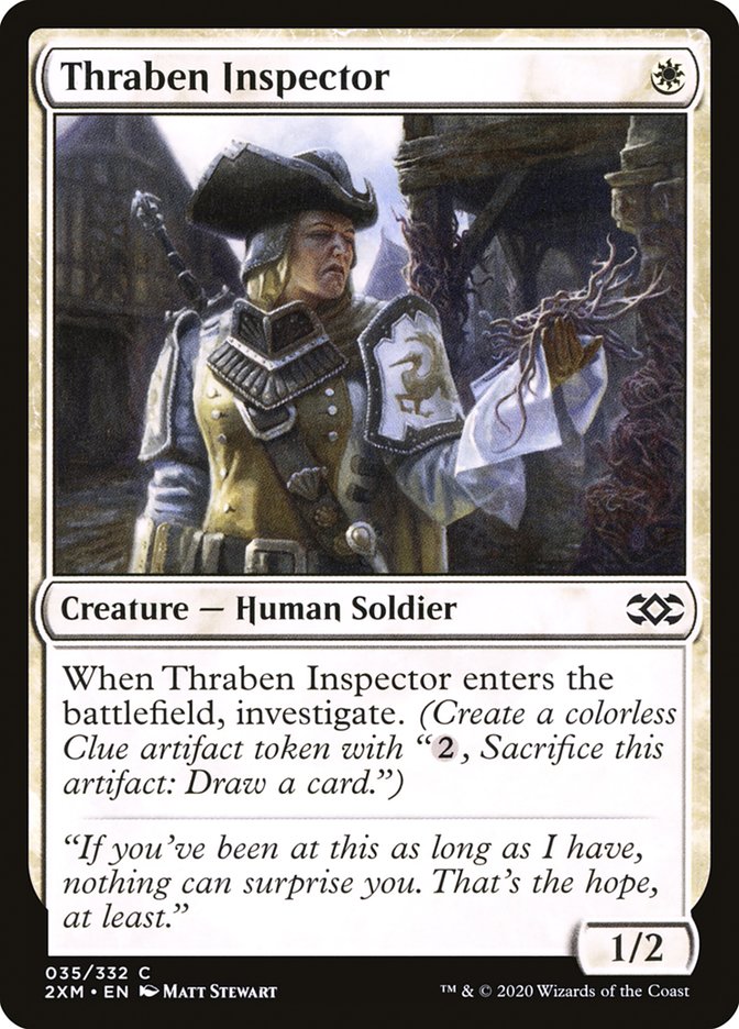 Thraben Inspector [Double Masters]
