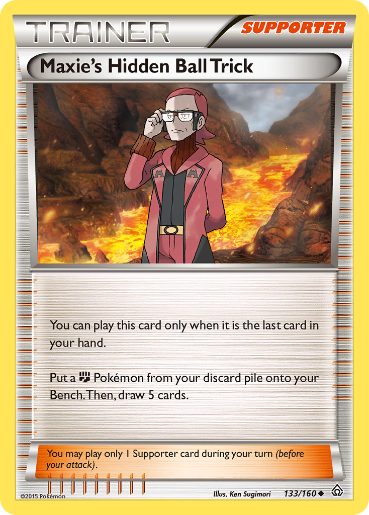 Maxie's Hidden Ball Trick (133/160) [XY: Primal Clash]